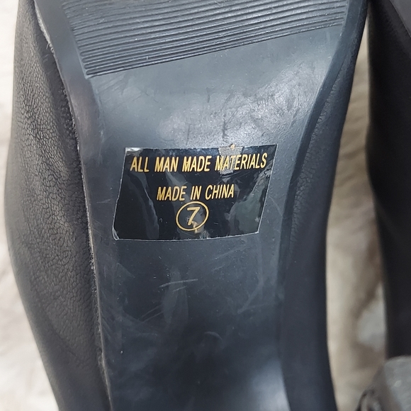 FRH Platform Peep Toe Pumps sz 7 - Picture 6 of 8